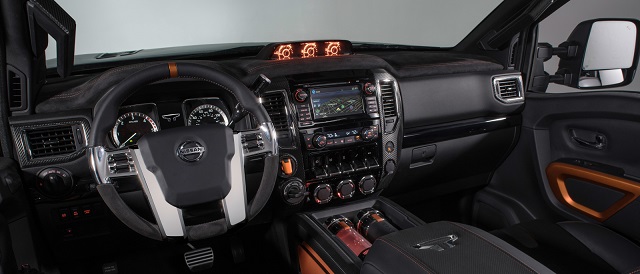 2022 Nissan Titan Warrior interior