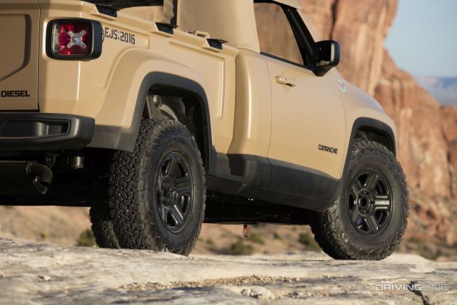 2022 Jeep Comanche rear