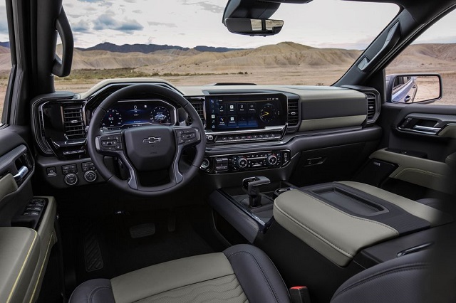 2023 Chevy Silverado ZR2 interior