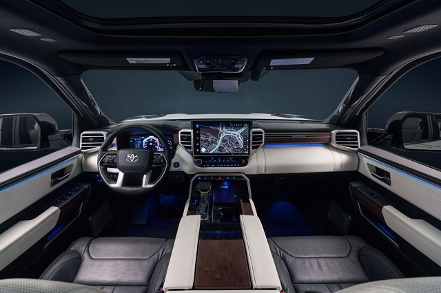 2023 Toyota Tundra Capstone interior