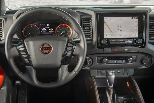 2023 Nissan Frontier PRO-4X interior
