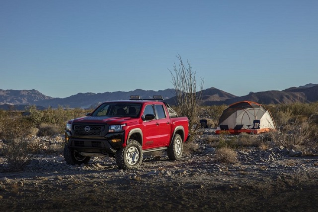 2024 Nissan Frontier front