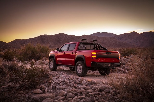 2024 Nissan Frontier rear