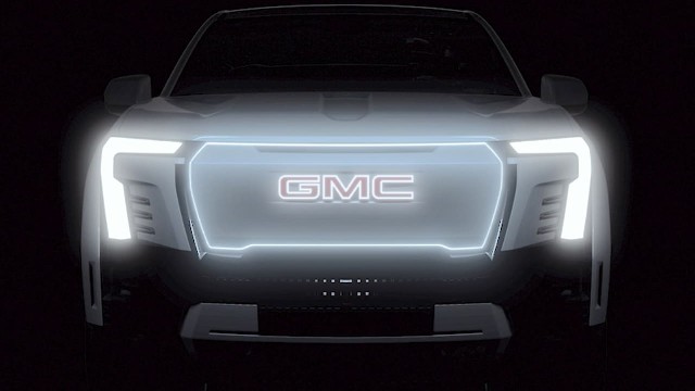 2024 GMC Sierra EV front